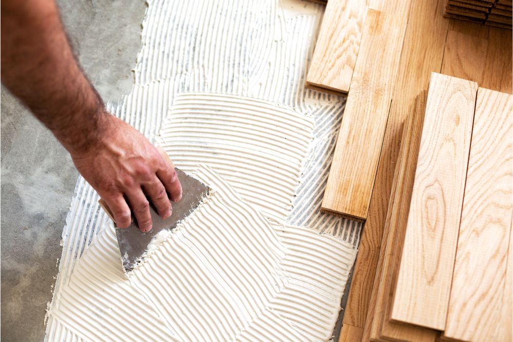 Floor installation | Carpetland USA of Virginia